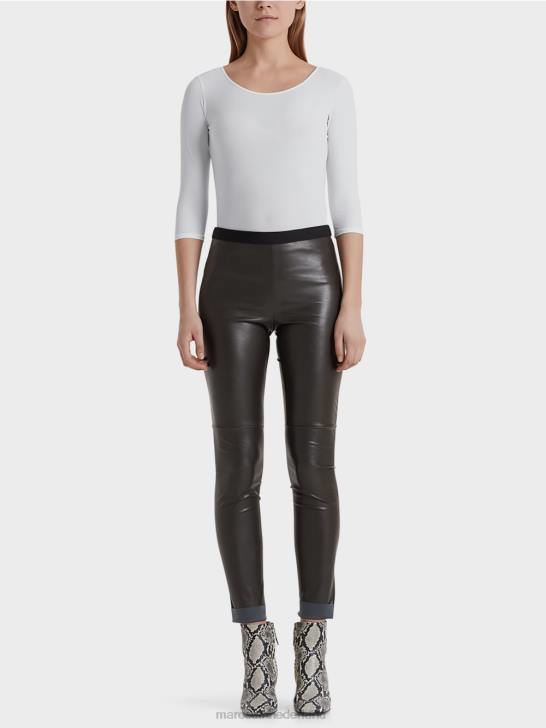 kleding wit 464J1481 uiterst delicaat shirt met lange mouwen Marc Cain