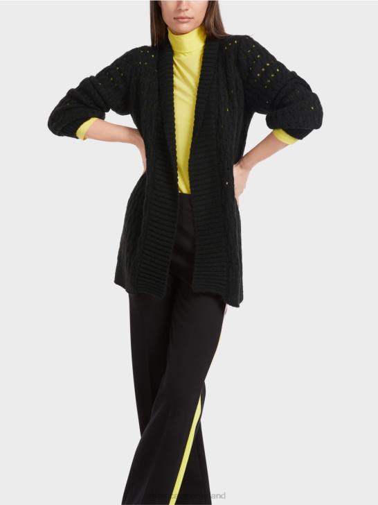 kleding zachte citroen 464J1325 t-shirt met rolkraag Marc Cain