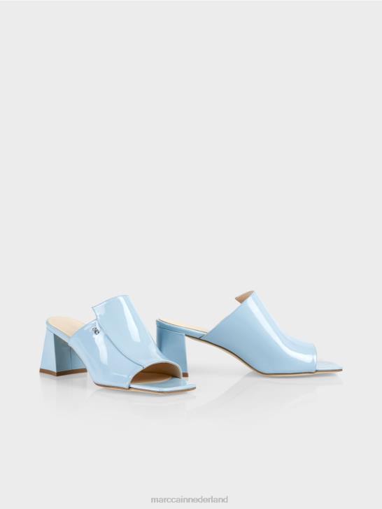 schoenen sfeervol blauw 464J1632 Vierkante sandalen "rethink Together". Marc Cain