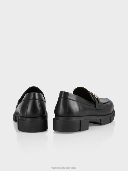 schoenen zwart 464J1584 Loafers met decoratieve gesp Marc Cain