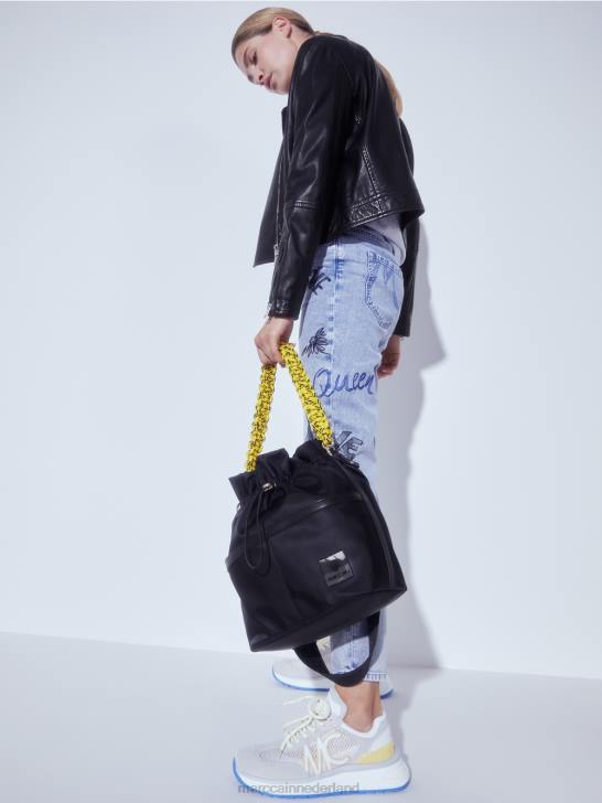 schoenen groene zwavel 464J1627 sneakers met mesh-inzetstuk Marc Cain