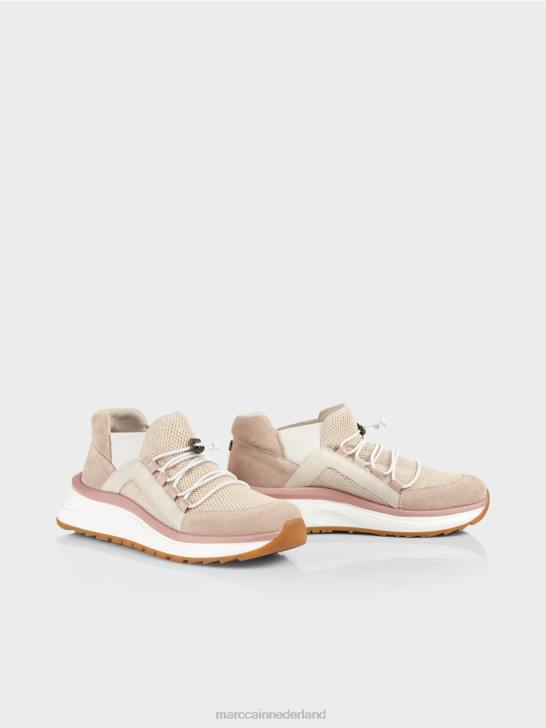 schoenen helder bruin 464J1622 praktische slip-on-sneakers Marc Cain