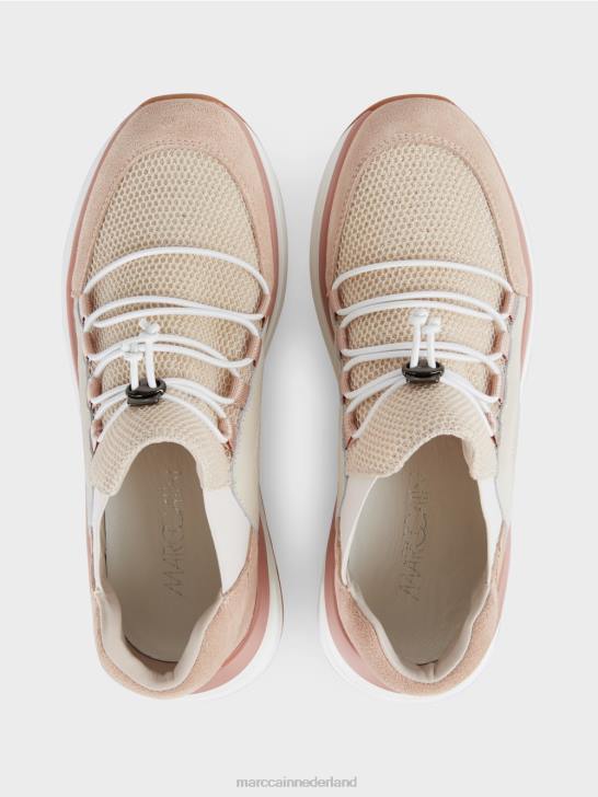 schoenen helder bruin 464J1622 praktische slip-on-sneakers Marc Cain