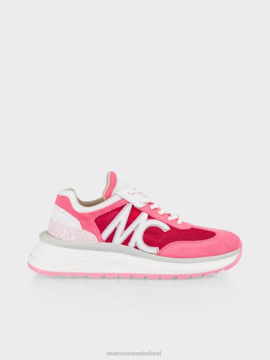 schoenen lip Gloss 464J1643 sneakers met mesh-inzetstuk Marc Cain