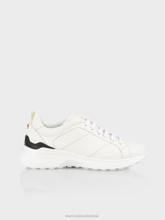 schoenen wit 464J1641 Sneakers met veters en contrastdetails Marc Cain