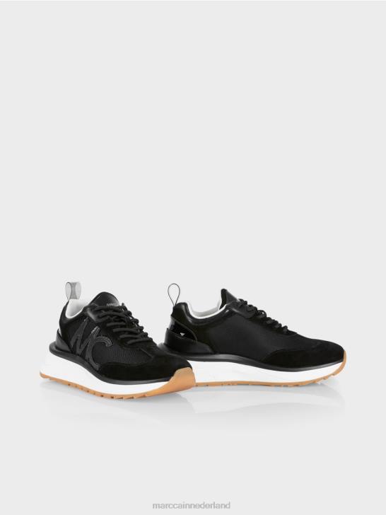 schoenen zwart 464J1589 sneakers met mc-logo Marc Cain
